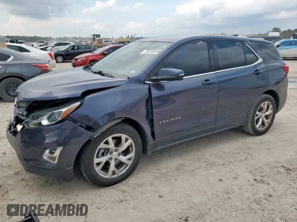 2018 Chevrolet Equinox LT с VIN 3GNAXKEX2JS545491, выставлен на аукционе Copart как лот 70720125 с пробегом 58 435 миль миль и Списание • Salvage title. История ставок и продаж доступна на DreamBid. Изображение 1.