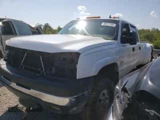 2006 Chevrolet Silverado 3500 DRW LT3 z VIN 1GCJK33D16F247533, wystawiony jako Copart lot #68072184 z przebiegiem Nie podano mil oraz Szkoda całkowita • Salvage title. Historia ofert i sprzedaży dostępna na DreamBid. Obrazek 1.