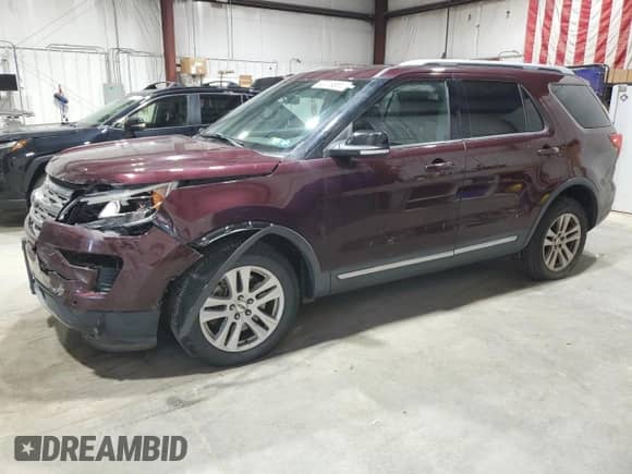 2018 Ford Explorer XLT с VIN 1FM5K8D81JGB50279, выставлен на аукционе Copart как лот 82219685 с пробегом 96 496 миль миль и Списание • Salvage title. История ставок и продаж доступна на DreamBid. Изображение 1.