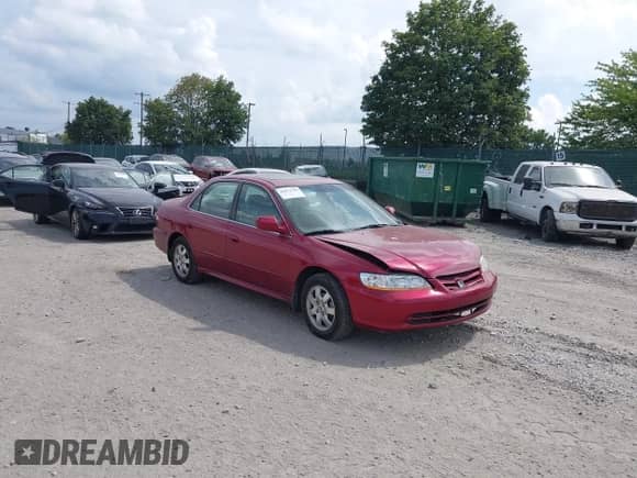 2002 Honda Accord SE z VIN 1HGCG66802A029229, wystawiony jako IAAI lot #42974340 z przebiegiem 150 649 mil mil oraz . Historia ofert i sprzedaży dostępna na DreamBid. Obrazek 1.
