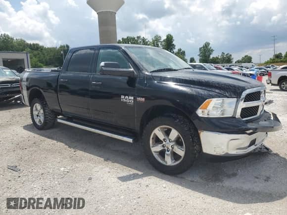 2019 Ram 1500 Tradesman with VIN 1C6RR7STXKS641720, listed as a Copart auction lot 64460785 with 82,224 mi miles and Clean title. Bid and sale history available at DreamBid. Image 4.