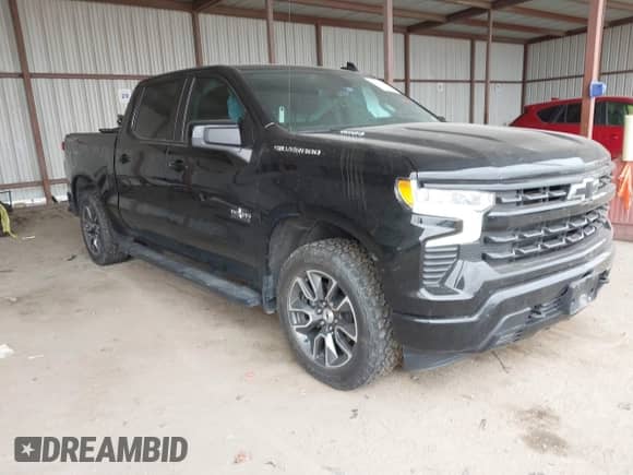 2022 Chevrolet Silverado 1500 RST z VIN 1GCUDEET0NZ644607, wystawiony jako IAAI lot #41614044 z przebiegiem 56 524 mil mil oraz . Historia ofert i sprzedaży dostępna na DreamBid. Obrazek 1.