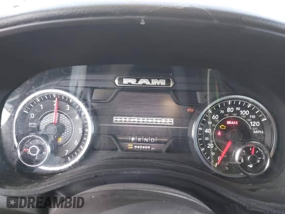 2022 Ram 1500 Big Horn with VIN 1C6RRFBG8NN263624, listed as a IAAI auction lot 41034883 with 42,409 mi miles and . Bid and sale history available at DreamBid. Image 7.