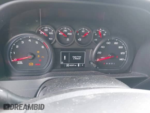 2021 Chevrolet Silverado 1500 Custom Trail Boss with VIN 1GCPYCEF8MZ266566, listed as a IAAI auction lot 42639628 with 102,975 mi miles and . Bid and sale history available at DreamBid. Image 15.