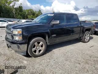 2014 Chevrolet Silverado 1500 LT with VIN 3GCUKREC7EG560412, listed as a Copart auction lot 82338785 with 223,669 mi miles and Salvage title. Bid and sale history available at DreamBid. Image 1.