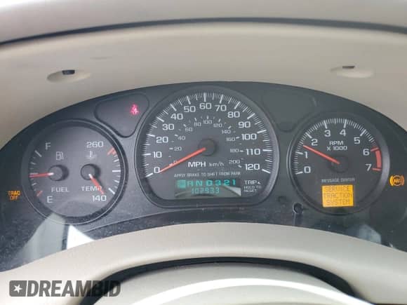2001 Chevrolet Impala LS z VIN 2G1WH55K019143251, wystawiony jako Copart lot #69518055 z przebiegiem 102 933 mil mil oraz Szkoda całkowita • Salvage title. Historia ofert i sprzedaży dostępna na DreamBid. Obrazek 9.