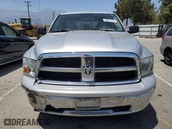 2010 Dodge 1500 ST with VIN 1D7RB1CP4AS196648, listed as a Copart auction lot 60881755 with 252,447 mi miles and Salvage title. Bid and sale history available at DreamBid. Image 5.