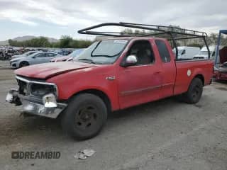 1999 Ford F-150 с VIN 1FTRX17W7XNB99208, выставлен на аукционе Copart как лот 63268665 с пробегом 265 021 миль миль и Списание • Salvage title. История ставок и продаж доступна на DreamBid. Изображение 1.