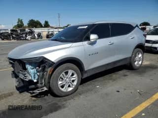 2021 Chevrolet Blazer LT с VIN 3GNKBBRA7MS567063, выставлен на аукционе Copart как лот 66689855 с пробегом 48 167 миль миль и Списание • Salvage title. История ставок и продаж доступна на DreamBid. Изображение 1.