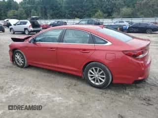 2018 Hyundai Sonata SE z VIN 5NPE24AF0JH711096, wystawiony jako Copart lot #80566575 z przebiegiem 75 671 mil mil oraz Szkoda całkowita • Salvage title. Historia ofert i sprzedaży dostępna na DreamBid. Obrazek 2.