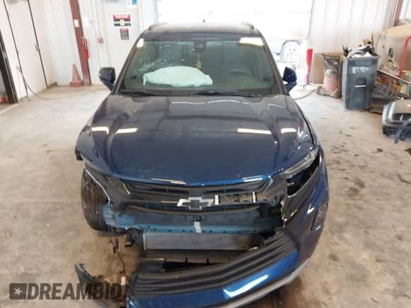 2022 Chevrolet Blazer LT with VIN 3GNKBCR40NS234401, listed as a IAAI auction lot 42937024 with Not provided miles and . Bid and sale history available at DreamBid. Image 12.
