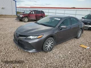 2019 Toyota Camry Hybrid LE с VIN 4T1B31HK0KU006836, выставлен на аукционе Copart как лот 68017745 с пробегом 75 193 миль миль и Списание • Salvage title. История ставок и продаж доступна на DreamBid. Изображение 1.