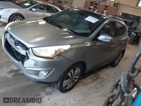 2014 Hyundai Tucson Limited z VIN KM8JU3AG0EU794693, wystawiony jako IAAI lot #42726250 z przebiegiem 141 120 mil mil oraz . Historia ofert i sprzedaży dostępna na DreamBid. Obrazek 17.