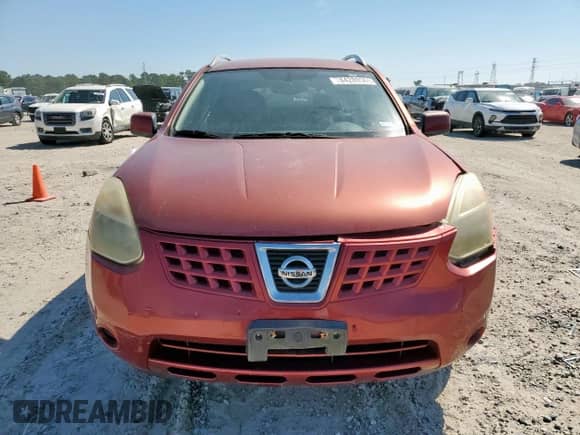 2009 Nissan Rogue SL with VIN JN8AS58T99W045589, listed as a Copart auction lot 84289365 with 201,437 mi miles and Salvage title. Bid and sale history available at DreamBid. Image 5.