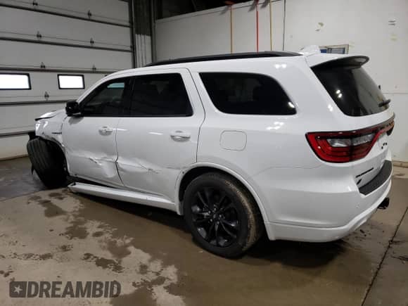 2021 Dodge Durango R/T with VIN 1C4SDJCT2MC864397, listed as a Copart auction lot 43121305 with 32,686 mi miles and Salvage title. Bid and sale history available at DreamBid. Image 2.