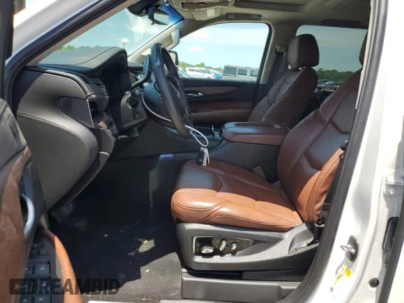 2018 Cadillac Escalade Premium Luxury с VIN 1GYS3CKJ1JR145028, выставлен на аукционе Copart как лот 61729235 с пробегом 85 230 миль миль и Списание • Salvage title. История ставок и продаж доступна на DreamBid. Изображение 7.