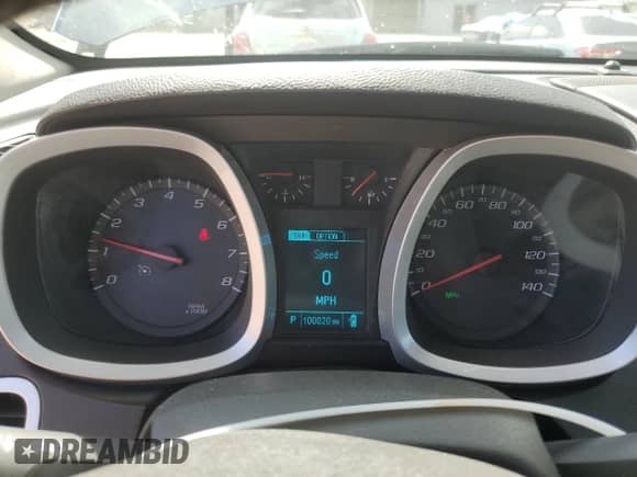 2016 Chevrolet Equinox LT z VIN 2GNALCEK8G6338469, wystawiony jako Copart lot #71630495 z przebiegiem 100 020 mil mil oraz Szkoda całkowita • Salvage title. Historia ofert i sprzedaży dostępna na DreamBid. Obrazek 9.