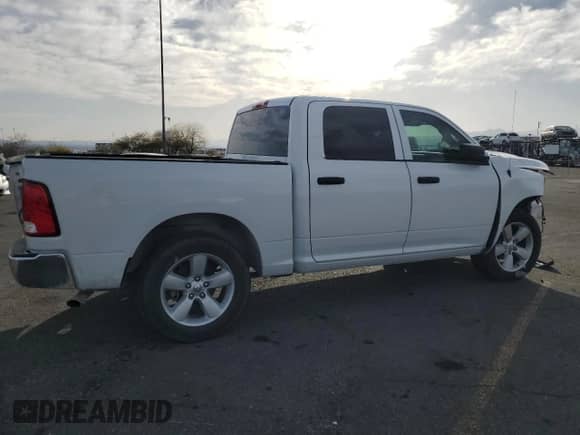 2022 Ram 1500 Tradesman with VIN 3C6RR6KG6NG172733, listed as a Copart auction lot 76056744 with 53,094 mi miles and Salvage title. Bid and sale history available at DreamBid. Image 3.