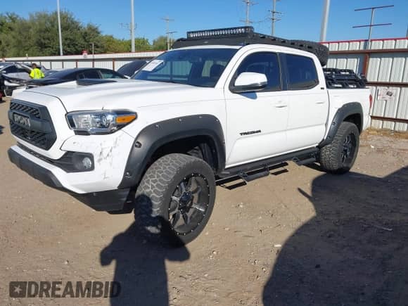 2023 Toyota Tacoma SR5 z VIN 3TMAZ5CN8PM202199, wystawiony jako IAAI lot #43493367 z przebiegiem 6 729 mil mil oraz . Historia ofert i sprzedaży dostępna na DreamBid. Obrazek 2.