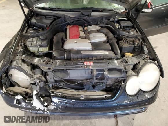 2002 Mercedes-Benz C 230/260/280/320 with VIN WDBRN47J42A341699, listed as a Copart auction lot 82357625 with 110,886 mi miles and Salvage title. Bid and sale history available at DreamBid. Image 11.