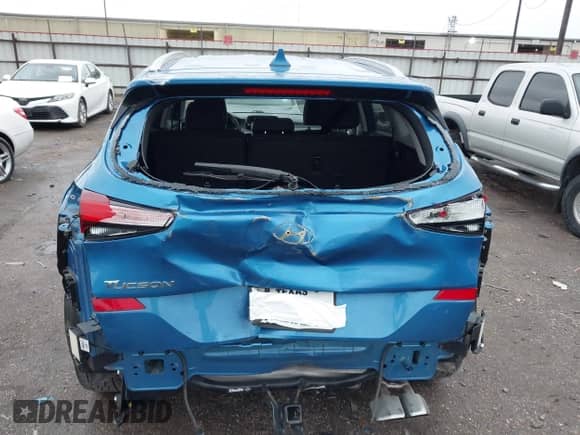 2021 Hyundai Tucson Limited z VIN KM8J33AL7MU284808, wystawiony jako IAAI lot #41330619 z przebiegiem 59 700 mil mil oraz . Historia ofert i sprzedaży dostępna na DreamBid. Obrazek 6.