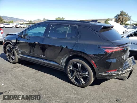 2024 Chevrolet Equinox EV RS с VIN 3GN7DPRR3RS233400, выставлен на аукционе Copart как лот 69671505 с пробегом 9 100 миль миль и Списание • Salvage title. История ставок и продаж доступна на DreamBid. Изображение 2.