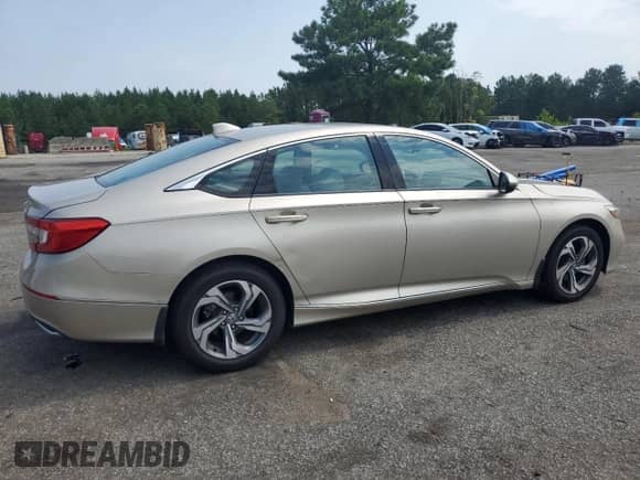 2020 Honda Accord EX-L with VIN 1HGCV1F51LA040594, listed as a Copart auction lot 63664685 with 192,481 mi miles and Salvage title. Bid and sale history available at DreamBid. Image 3.