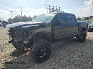 2023 Toyota Tundra TRD Pro Hybrid with VIN 5TFPC5DB1PX024226, listed as a Copart auction lot 81860945 with 17,403 mi miles and Salvage title. Bid and sale history available at DreamBid. Image 1.