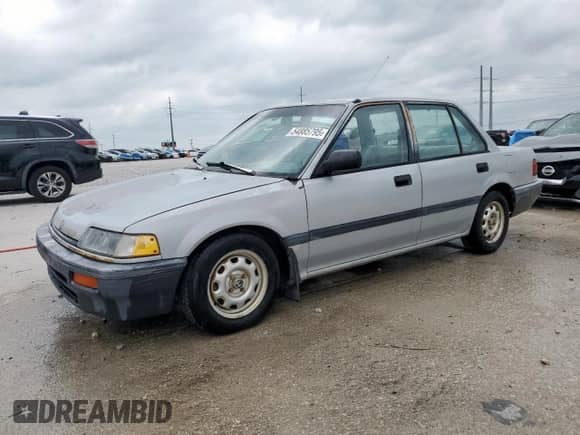 1988 Honda Civic z VIN 1HGED3546JA051457, wystawiony jako Copart lot #54885795 z przebiegiem 291 517 mil mil oraz Szkoda całkowita • Salvage title. Historia ofert i sprzedaży dostępna na DreamBid. Obrazek 1.