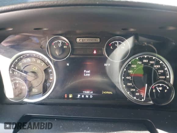 2018 Ram 1500 Rebel z VIN 1C6RR7YT2JS236456, wystawiony jako IAAI lot #43070765 z przebiegiem 116 485 mil mil oraz . Historia ofert i sprzedaży dostępna na DreamBid. Obrazek 7.