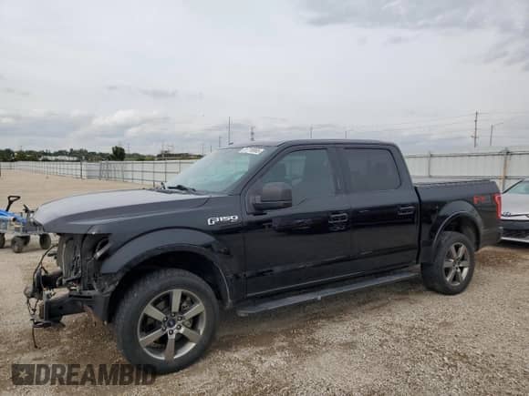 2017 Ford F-150 XL with VIN 1FTEW1EF0HFA31930, listed as a Copart auction lot 81776965 with 130,610 mi miles and Salvage title. Bid and sale history available at DreamBid. Image 1.