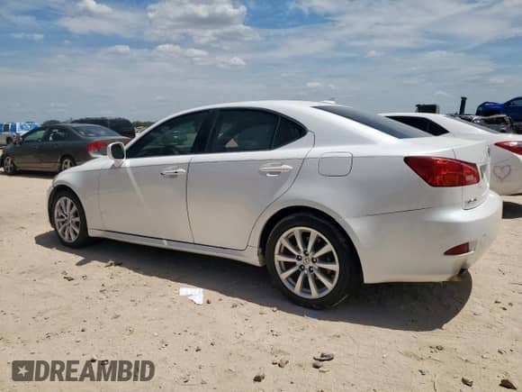 2008 Lexus IS 250 с VIN JTHBK262X85066687, выставлен на аукционе Copart как лот 66821955 с пробегом 194 041 миль миль и Списание • Salvage title. История ставок и продаж доступна на DreamBid. Изображение 2.