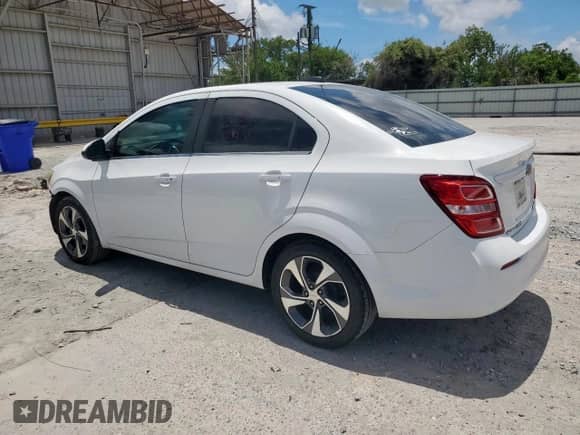 2017 Chevrolet Sonic Premier с VIN 1G1JF5SB1H4161209, выставлен на аукционе Copart как лот 65517015 с пробегом 90 828 миль миль и Списание • Salvage title. История ставок и продаж доступна на DreamBid. Изображение 2.