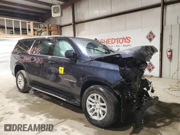 2024 Chevrolet Suburban LT с VIN 1GNSKCKD8RR201147, выставлен на аукционе Copart как лот 45053965 с пробегом Не указан миль и Списание • Salvage title. История ставок и продаж доступна на DreamBid. Изображение 4.