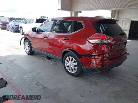 2016 Nissan Rogue SV with VIN 5N1AT2MN0GC774749, listed as a IAAI auction lot 43173621 with 185,777 mi miles and . Bid and sale history available at DreamBid. Image 3.
