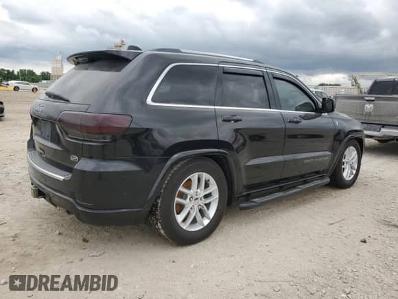 2017 Jeep Grand Cherokee Overland with VIN 1C4RJFCG9HC635387, listed as a Copart auction lot 67258495 with Not provided miles and Salvage title. Bid and sale history available at DreamBid. Image 3.