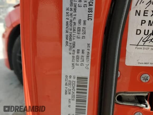 2018 Dodge Charger SXT Plus с VIN 2C3CDXHG7JH125218, выставлен на аукционе Copart как лот 89617005 с пробегом 103 547 миль миль и Списание • Salvage title. История ставок и продаж доступна на DreamBid. Изображение 13.