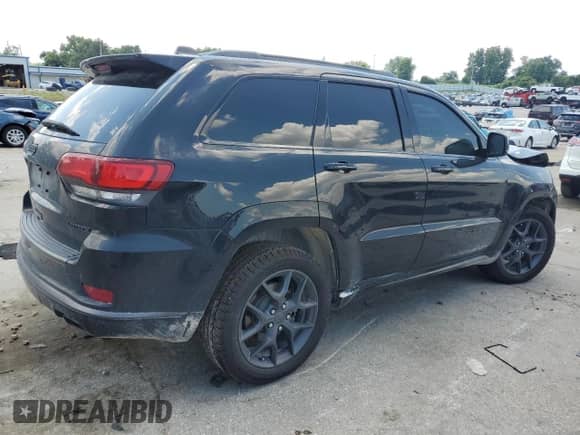2020 Jeep Grand Cherokee Limited X with VIN 1C4RJFBG1LC193408, listed as a Copart auction lot 63341345 with 109,377 mi miles and Salvage title. Bid and sale history available at DreamBid. Image 3.