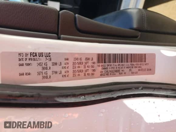 2018 Jeep Grand Cherokee Altitude with VIN 1C4RJFAG8JC486995, listed as a Copart auction lot 84190675 with 104,161 mi miles and Non repairable. Bid and sale history available at DreamBid. Image 14.