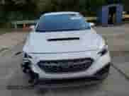 2022 Subaru WRX with VIN JF1VBAA66N9024921, listed as a Copart auction lot 67745645 with 37,920 mi miles and Salvage title. Bid and sale history available at DreamBid. Image 5.