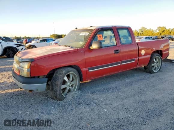 2004 Chevrolet Silverado 1500 LS with VIN 2GCEC19V441186458, listed as a Copart auction lot 90837905 with Not provided miles and Clean title. Bid and sale history available at DreamBid. Image 1.