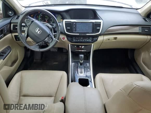 2017 Honda Accord EX-L with VIN JHMCR6F51HC006861, listed as a Copart auction lot 80578215 with 34,645 mi miles and Salvage title. Bid and sale history available at DreamBid. Image 8.