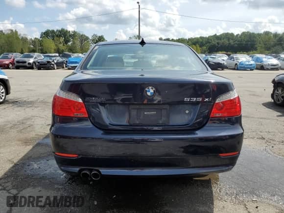 2008 BMW 5 Series 535xi с VIN WBANV93538CZ67924, выставлен на аукционе Copart как лот 81036125 с пробегом 187 366 миль миль и Списание • Salvage title. История ставок и продаж доступна на DreamBid. Изображение 6.