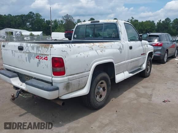 1997 Dodge 1500 with VIN 1B7HF16Z0VS121720, listed as a IAAI auction lot 42787691 with 209,700 mi miles and . Bid and sale history available at DreamBid. Image 4.