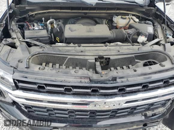 2021 Chevrolet Tahoe Commercial with VIN 1GNSCLED0MR362867, listed as a Copart auction lot 60454365 with 41,520 mi miles and Salvage title. Bid and sale history available at DreamBid. Image 12.
