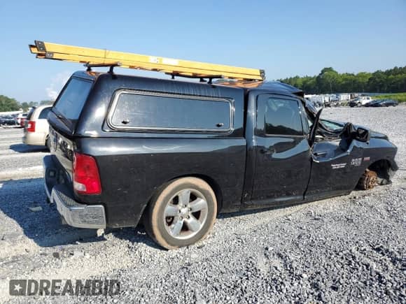 2019 Ram 1500 Big Horn with VIN 1C6RR6LTXKS537172, listed as a Copart auction lot 63024135 with 133,625 mi miles and Salvage title. Bid and sale history available at DreamBid. Image 3.