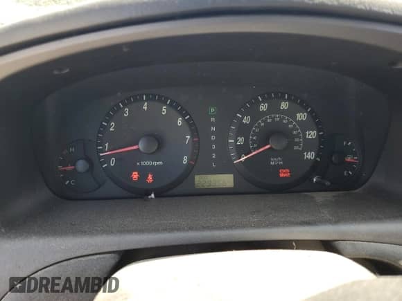 2005 Hyundai Elantra GLS with VIN KMHDN56D75U171169, listed as a Copart auction lot 80221945 with 229,356 mi miles and Salvage title. Bid and sale history available at DreamBid. Image 9.