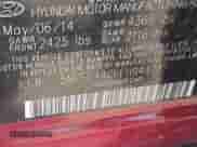 2014 Hyundai Sonata GLS z VIN 5NPEB4AC6EH944797, wystawiony jako IAAI lot #42869834 z przebiegiem 75 836 mil mil oraz . Historia ofert i sprzedaży dostępna na DreamBid. Obrazek 9.