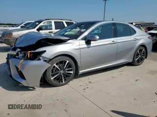 2020 Toyota Camry XSE with VIN 4T1K61AK1LU396493, listed as a Copart auction lot 71789325 with 70,857 mi miles and Salvage title. Bid and sale history available at DreamBid. Image 1.