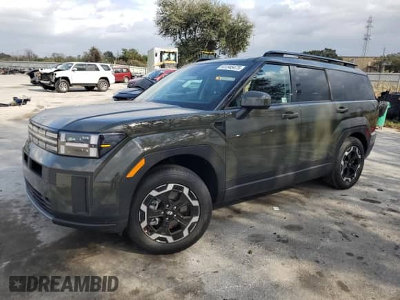 2025 Hyundai Santa Fe SEL с VIN 5NMP24GL5SH092726, выставлен на аукционе Copart как лот 41348475 с пробегом 912 миль миль и На запчасти • Non repairable. История ставок и продаж доступна на DreamBid. Изображение 1.